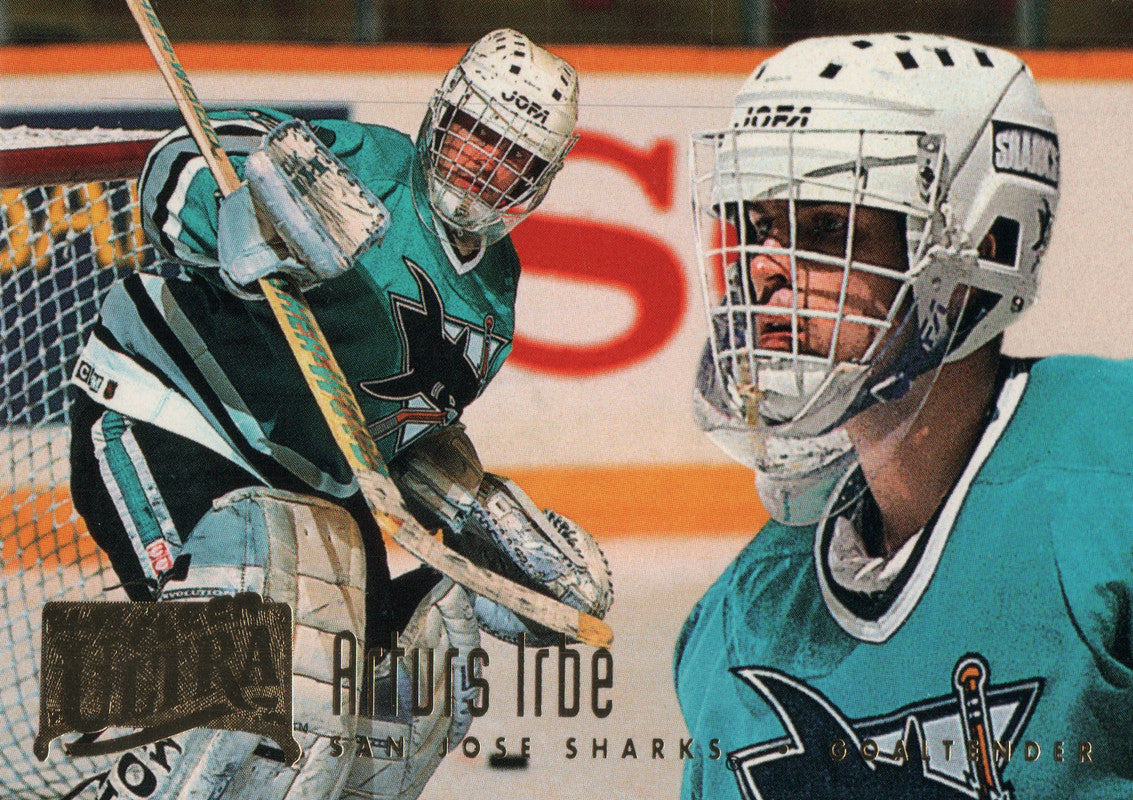  (CI) Arturs Irbe Hockey Card 1999-00 UD Victory 56