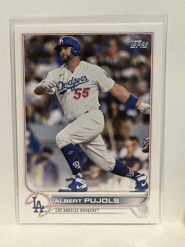 2022 TOPPS #237 ALBERT PUJOLS DODGERS  