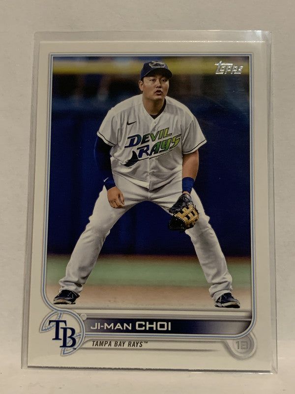 183 Ji-Man Choi Tampa Bay Rays 2022 Topps Series 1 Baseball Card MLB –  GwynnSportscards