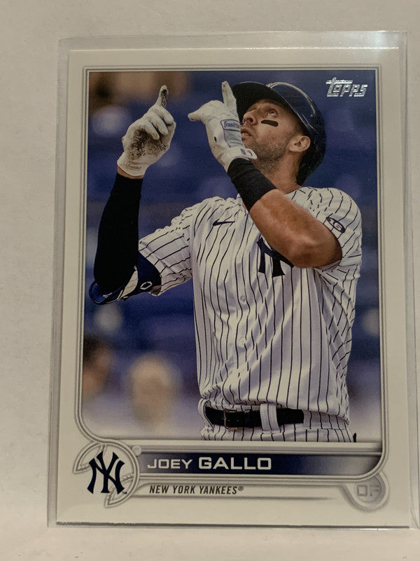  2022 Topps #322 Joey Gallo New York Yankees Series 1