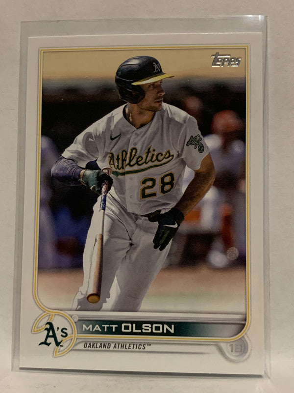 Matt Olson - Oakland Athletics (MLB Baseball Card) 2022 Topps