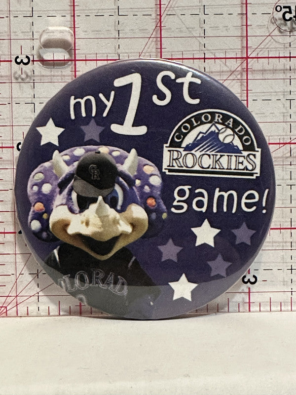 Colorado Rockies Mascot Pin