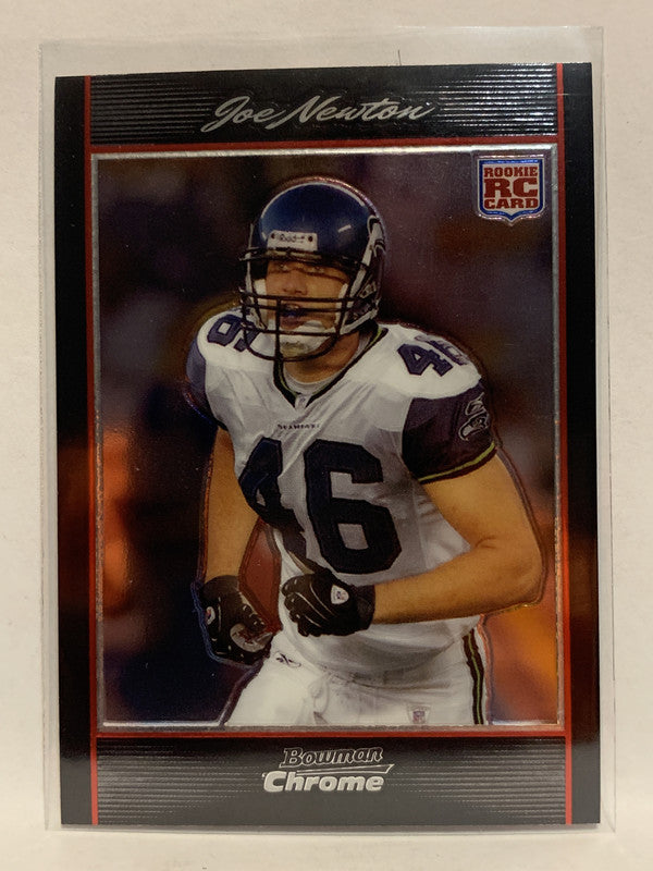 2009 Bowman Draft Orange Seattle Seahawks Football Card #49 John