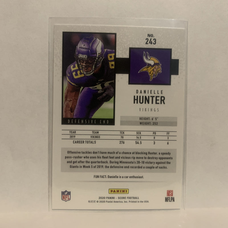 Danielle Hunter 2020 Score #243 ( Vikings )