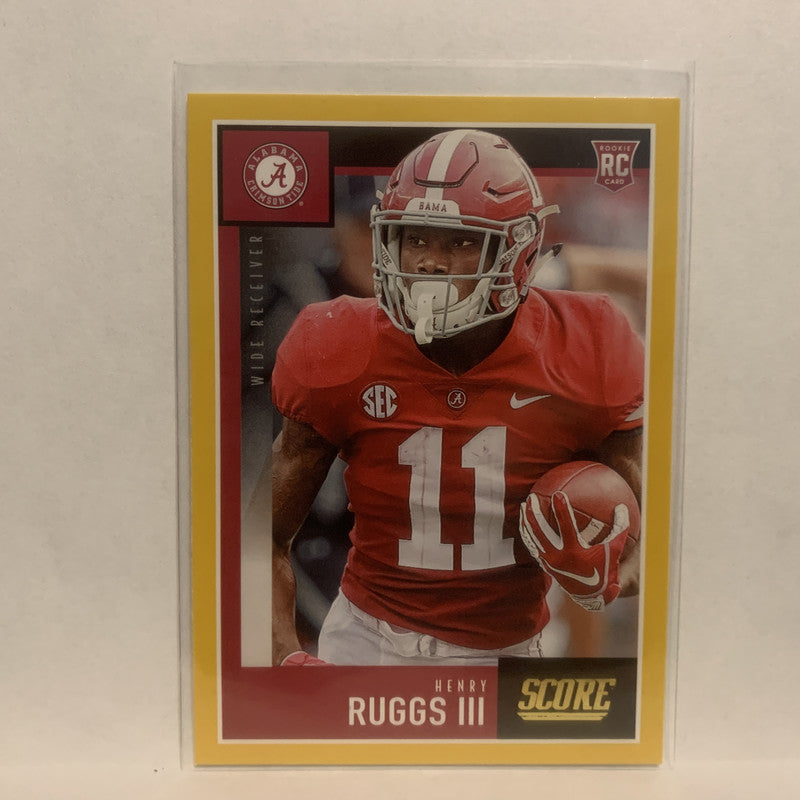 Henry Ruggs - Rookie Football Card