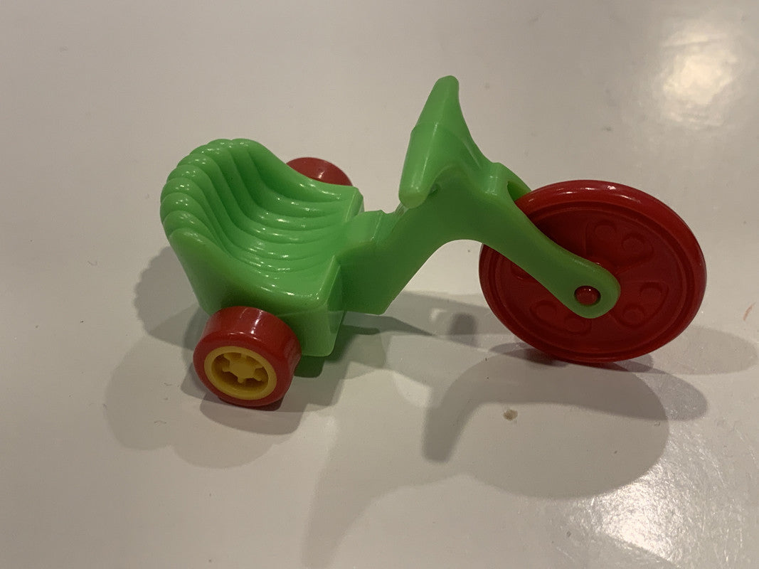 Green Tricycle 1986 Sega Toys Mcdonalds Toy Action Figure