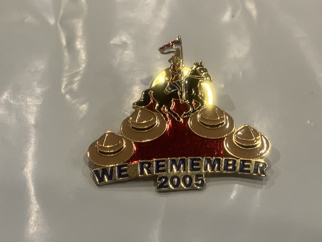 We Remember 2005 RCMP Lapel Hat Pin – GwynnSportscards