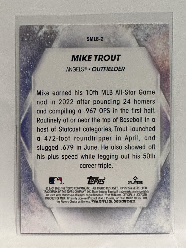 2023 Topps Baseball #SMLB-2 Mike Trout Stars of MLB