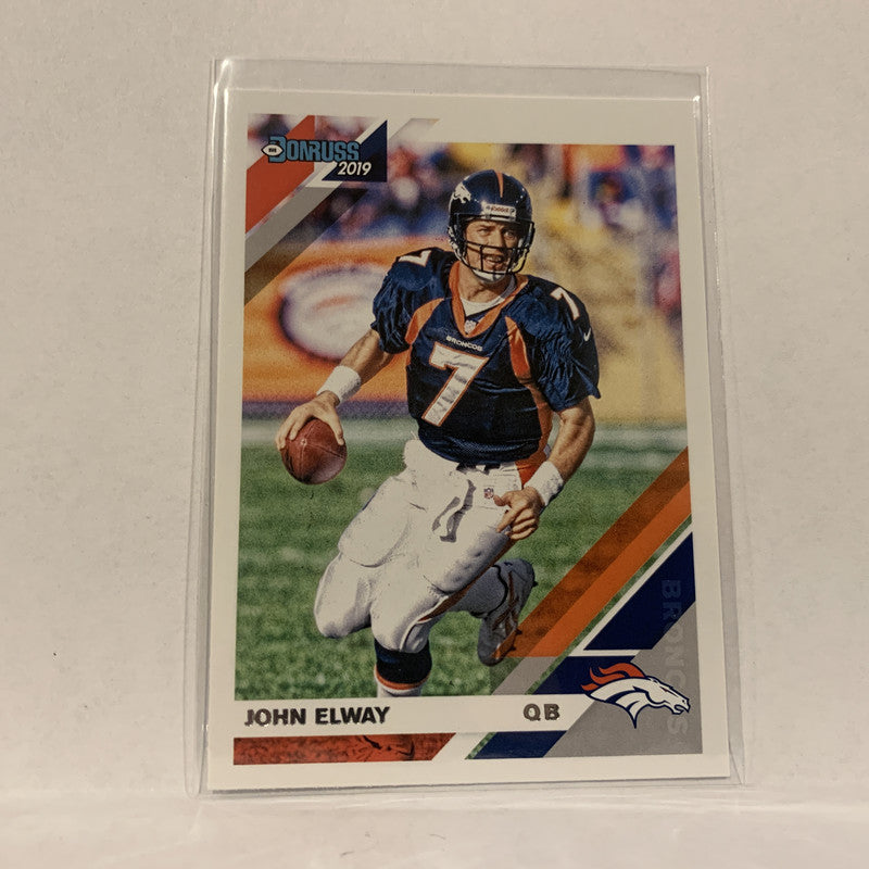 89 John Elway Denver Broncos 2019 Donruss Football Card AX –  GwynnSportscards