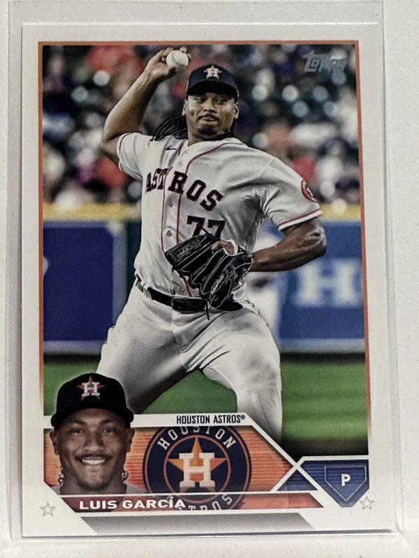 2023 Topps Luis Garcia Houston Astros #121