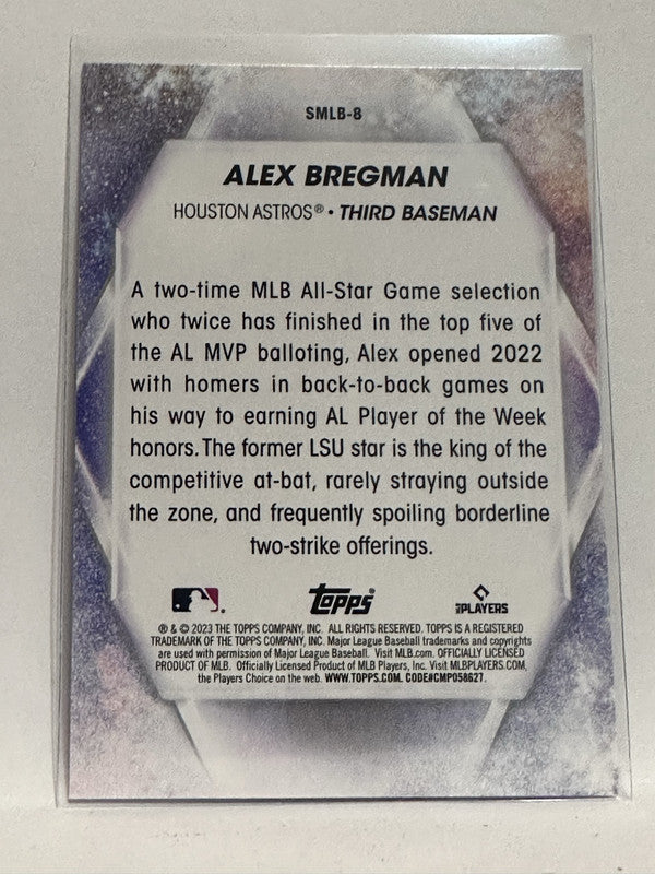 2023 Topps Stars of MLB Alex Bregman Houston Astros #SMLB-8