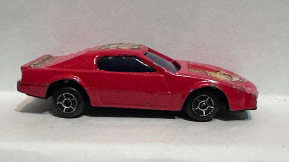 Red #7 Panther Racer Unbranded Diecast Car