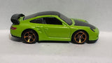 Green Porsche 911 GT2 2010 Hot Wheels Diecast Car