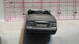 Silver Mercedes Benz CLK Cabrio Maisto Diecast Car