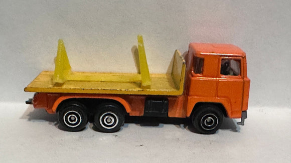 Orange Logging Truck  Playart Diecast Car