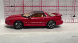 Red 1999 Pontiac Firebird #6005 Unbranded Diecast Car