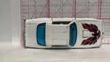 White Pontiac Trans-Am #1060 Yatming Diecast Car