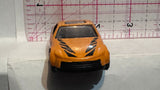 Orange Tiger Stripe Racer Unbranded Diecast Car