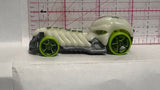 White Skull Crusher R1186 2009 Hot Wheels Diecast Car