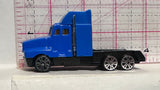 Blue Semi Transport Truck Unbranded Diecast Car