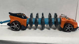 Orange Buzzerk CDX96 2014 Hot Wheels Diecast Car