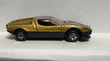 Golden Spark Light High Speed Corgi Diecast Car