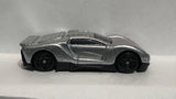 Silver Lamborghini Racer Maisto Diecast Car