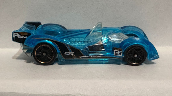 Blue Hi-Tech Missile 2013 Hot Wheels Diecast Car