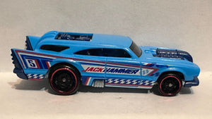 Blue Jack Hammer 2014 Car Hot Wheels Diecast Car