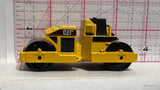 Yellow CAT Road Steam Roller 1997 Matchbox Diecast Car