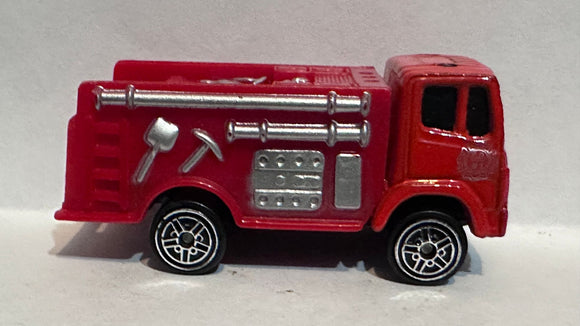 Red Fire Engine Truck Maisto Diecast Car