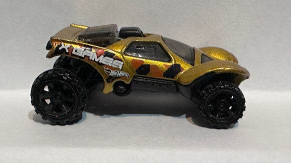 Golden X Gamer Da' Kar  Hot Wheels Diecast Car