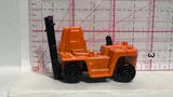 Orange Forklift Construction Unbranded Diecast Car