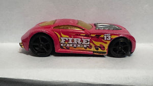 Red Fire Chief Sir Ominous 2003 Hot Wheels Diecast Car