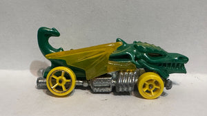 Green Dragon Blaster  Hot Wheels Diecast Car