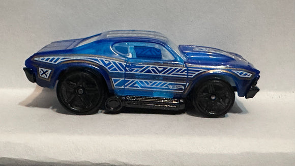 Blue '69 Chevelle 2004 Hot Wheels Diecast Car