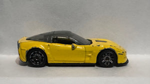 Yellow Chevy Corvette ZR1 MB749 1/60 2008 Matchbox Diecast Car