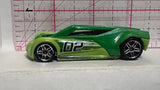 Green #02 Split Vision 2007 Hot Wheels Diecast Car