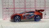 Orange Dragon Acceleracers Synkro 2005 Mcdonalds Hot Wheels Diecast Car