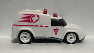 White Ambulance Van 1994 Mcdonalds Hot Wheels Diecast Car