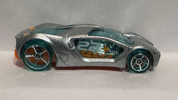 Silver #22 Impavido I  Hot Wheels Diecast Car