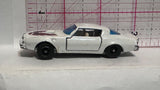 White Pontiac Trans-Am #1060 Yatming Diecast Car