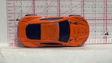 Orange Sports Racer Unbranded Diecast Car