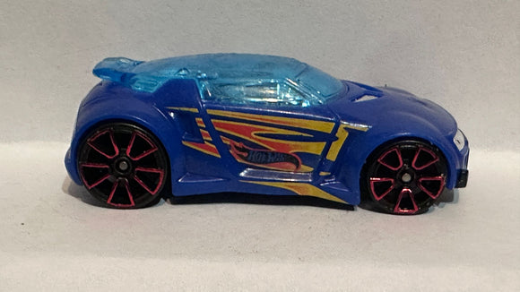 Blue High Voltage G8089 Hot Wheels Diecast Car