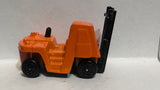 Orange Forklift Construction Unbranded Diecast Car