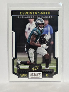 #244 DeVonta Smith Philadelphia Eagles 2023 Score Football Card