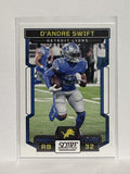 #82 D'andre Swift Detroit Lions 2023 Score Football Card