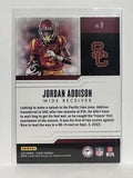 #9 Jordan Addison Protential USC Trojens 2023 Score Football Card