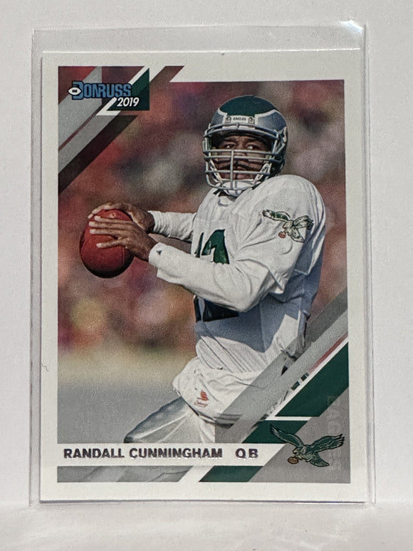 #209 Randell Cunningham Philadelphia Eagles 2019 Donruss Football Card