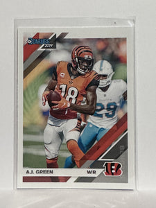 #58 A.J. Green Cincinnati Bengals 2019 Donruss Football Card